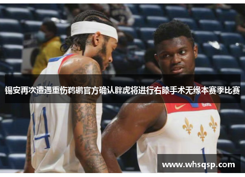 锡安再次遭遇重伤鹈鹕官方确认胖虎将进行右膝手术无缘本赛季比赛